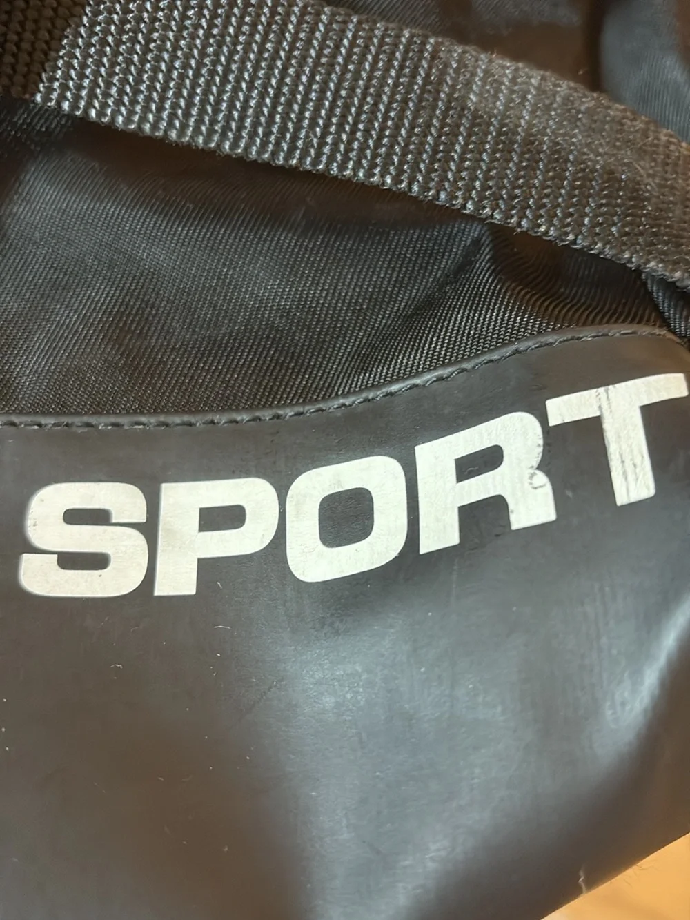 Polo by Ralph Lauren Black Polo Sport Crossbody Messenger Bag